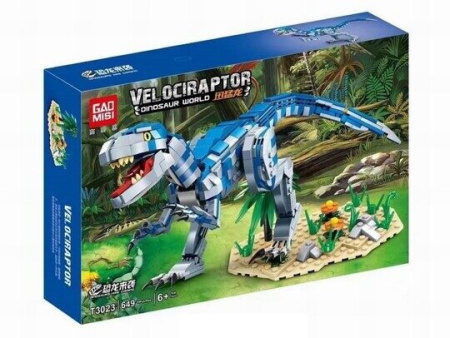 Конструктор T3023 Велоцираптор Мир юрского периода