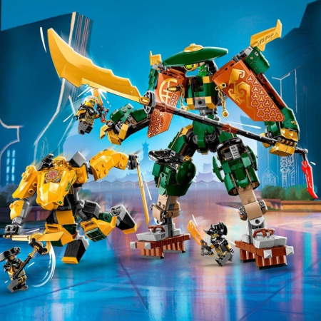 Конструктор 88084 - Роботы команды ниндзя Ллойда и Арина