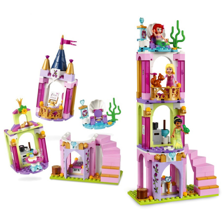 Конструктор Lari 11177 Королевский праздник Ариэль, Авроры и Тианы