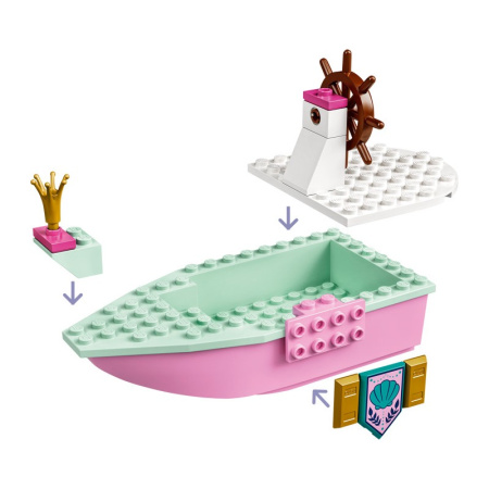 Конструктор Lego 43191 Princess Праздничный корабль Ариэль