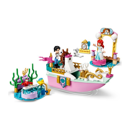 Конструктор Lego 43191 Princess Праздничный корабль Ариэль