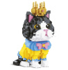 Конструктор Balody 18404 - 3D Котик с короной 