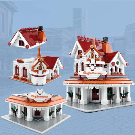 Конструктор Mould King 11003 Ресторан «Райский уголок»
