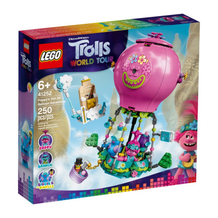 Конструктор Lego 41252 Trolls Путешествие Розочки на воздушном шаре