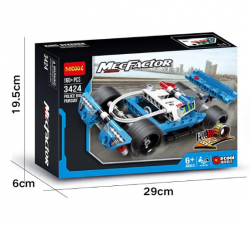 Конструктор Decool 3424 Полицейская погоня Конструктор Decool 3424 Полицейская погоня