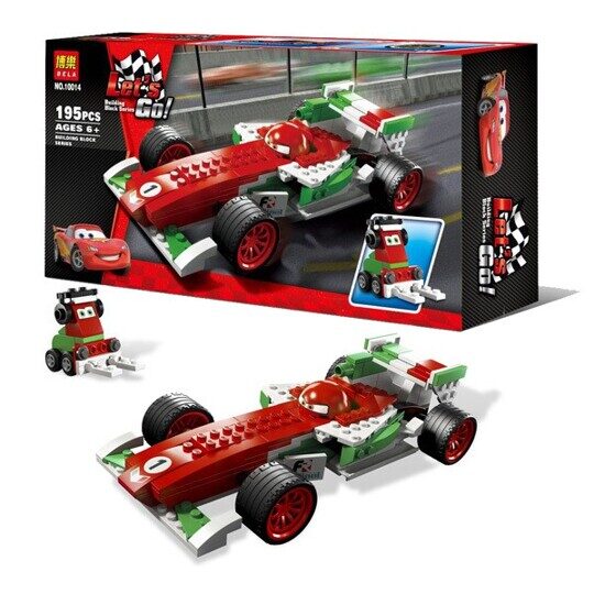 Конструктор Bela 10014 - Тачки Франческо: крутой тюнинг