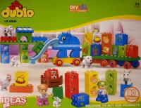 Конструктор LX A824 DUBLO Зоо Паровоз