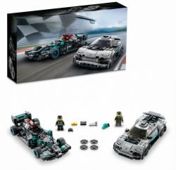 Конструктор болидов Mercedes-AMG F1 W12 и Mercedes-AMG Project One Speed Champions (25769) — набор Формула 1, совместимый с LEGO