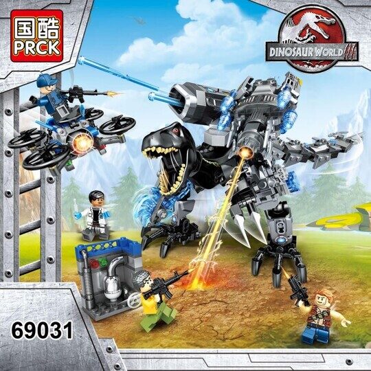 Конструктор PRCK 69031 Индораптор атака