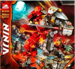 Конструктор Lari 11555 Ниндзя Каменный робот огня