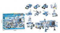 Конструктор City LX.A322 8 в 1 "Полиция"