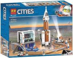 Конструктор Lari 11387 Ракета для запуска в далекий космос и пульт управления запуском