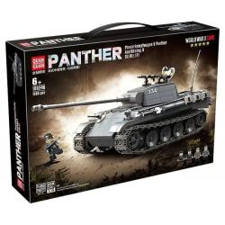 Конструктор Quan guan 100246 - Panzerkampfwagen V Panther – Sd.Kfz.