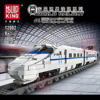 Конструктор Mould King 12002 Поезд CRH2 высокоскоростной пассажирский