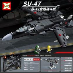 Конструктор SX 88003 - Военный Самолет SU-47