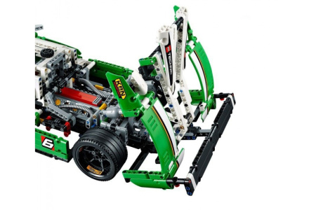 Конструктор King 38017 Зеленый гоночный автомобиль