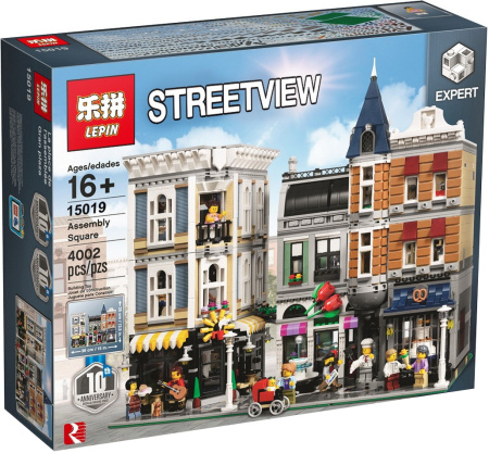 Конструктор Lepin 15019 Городская площадь — Assembly Square