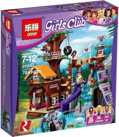 Конструктор Lepin 01047 Спортивный лагерь. Дом на дереве