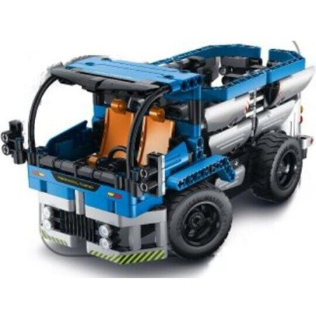 Конструктор Бетономешалка/самосвал 2 в 1, QiHui 8023