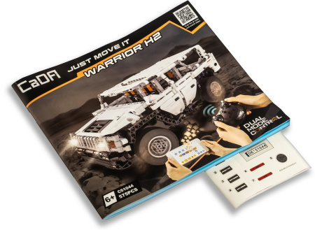 Конструктор Cada C51044W Внедорожник на радиоуправлении