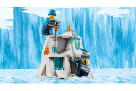 Конструктор Lepin 02110 Арктический грузовик ледовой разведки