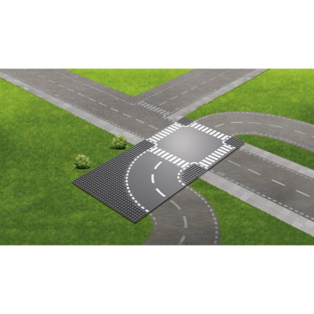 Элемент конструктора Lego 60237 City Поворот и перекресток