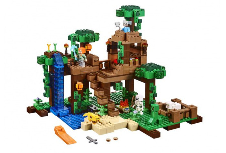 Конструктор Lepin 18003 Домик на дереве в джунглях