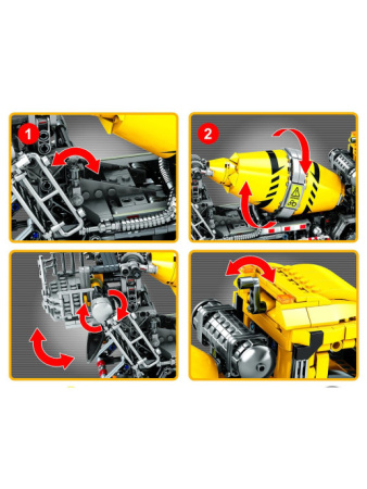 Конструктор Sembo 703941 Бетономешалка
