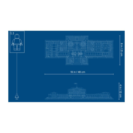 LEGO 21054 Белый дом