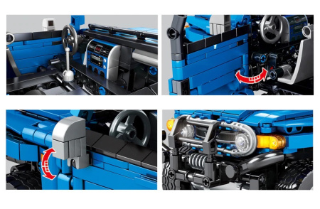 Конструктор SY 8500 Toyota Land Cruiser