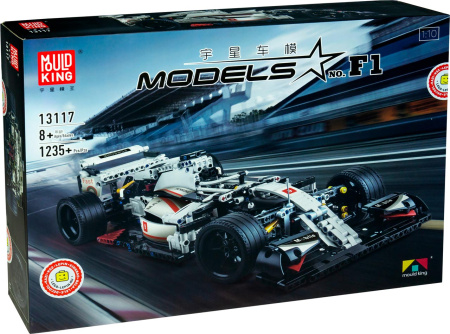 Конструктор Mould King 13117 Гоночный автомобиль Formula one F1