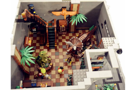 Lepin 15015 Музей Динозавров