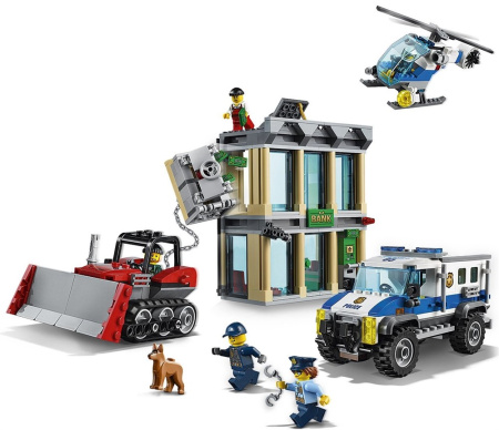 Конструктор Bela 10659 Ограбление на бульдозере