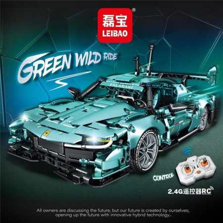 Конструктор 8397 - Гоночная машина на управлении