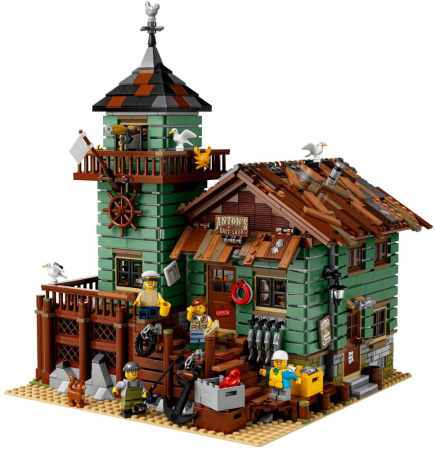 Конструктор Lepin 16050 Рыболовный магазин
