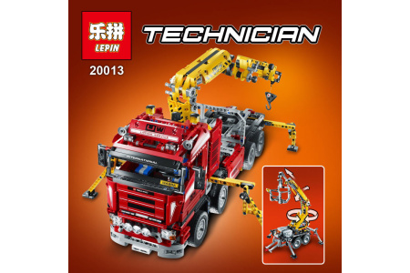 Конструктор Lepin 20013 Грузовой кран
