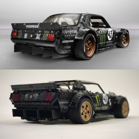 Конструктор Lepin 20102 Ford Mustang Hoonicorn RTR V2