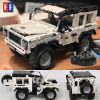 Конструктор CaDa C51004W Белый джип Land Rover на радиоуправлении