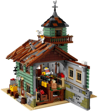 Конструктор Lepin 16050 Рыболовный магазин