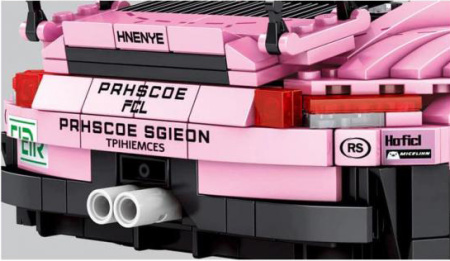 Конструктор Sembo Block (SY) SY0003 «Porsche GT3 RS»