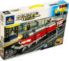 Конструктор KAZI 98240 Красный пассажирский поезд