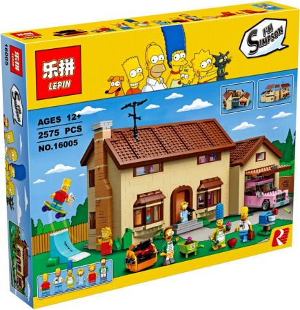 Конструктор Lepin 16005 Дом Симпсонов