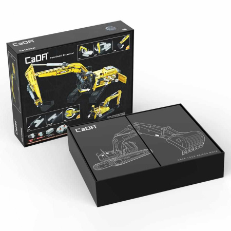 Конструктор Cada C61082 Многофункциональный экскаватор (на радиоуправлении)