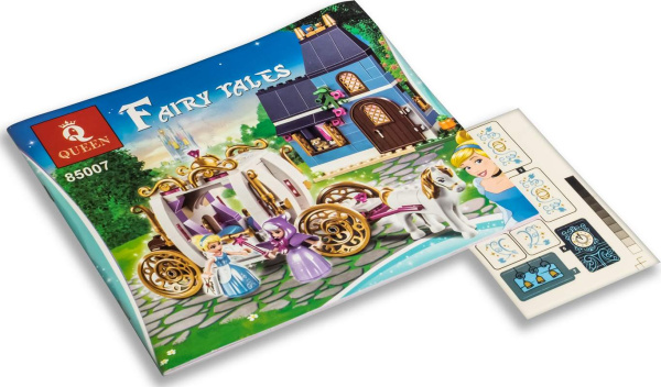 Конструктор Queen 85007 Сказочный вечер Золушки