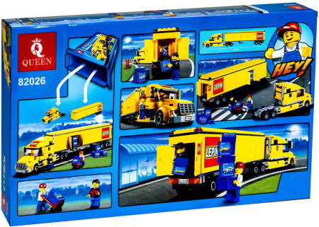 Конструктор Queen 82026 Грузовик трейлер