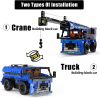 Конструктор QIHUI 8024 - Автокран и самосвал на управлении 2 в 1