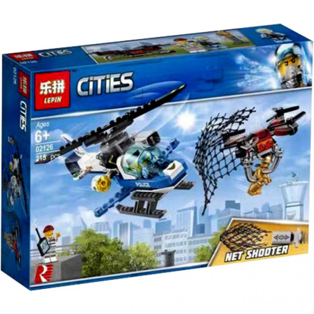 Конструктор Lepin 02126 Воздушная полиция - Погоня дронов
