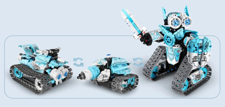 Конструктор 8028 Гусеничный Робот 3 Рыцарь 3 в 1 ( На радиоуправлении, программируемый)