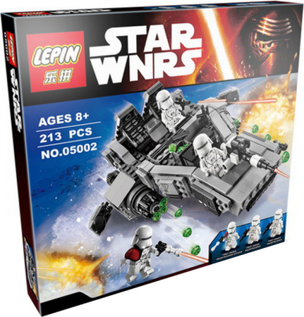 Конструктор Lepin 05002 Снежный спидер Первого Ордена