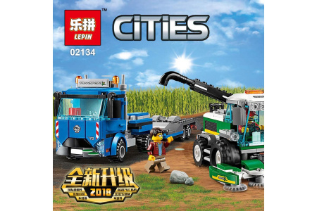 Конструктор Lepin 02134 Транспортировщик для комбайнов